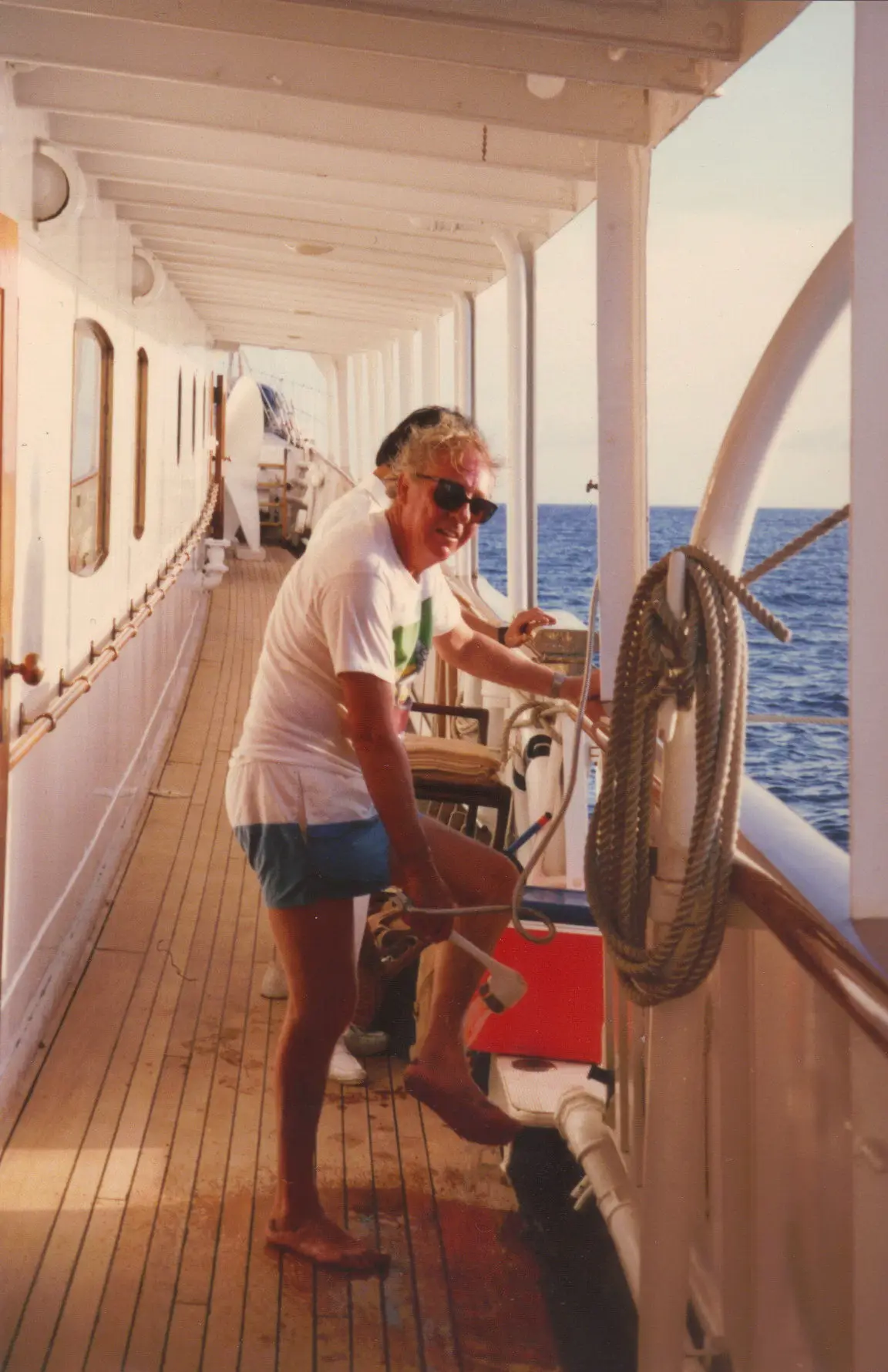 All at Sea With a Legend